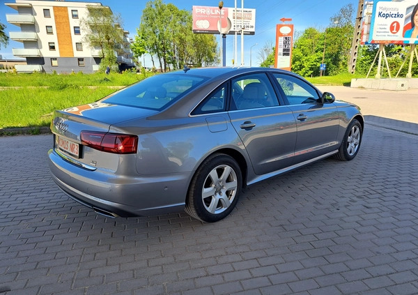 Audi A6 cena 78900 przebieg: 196000, rok produkcji 2015 z Gorlice małe 704